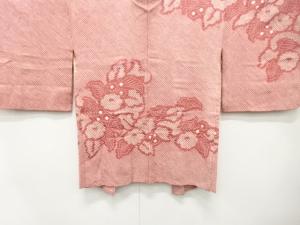 本総絞り　草花模様　絵羽織